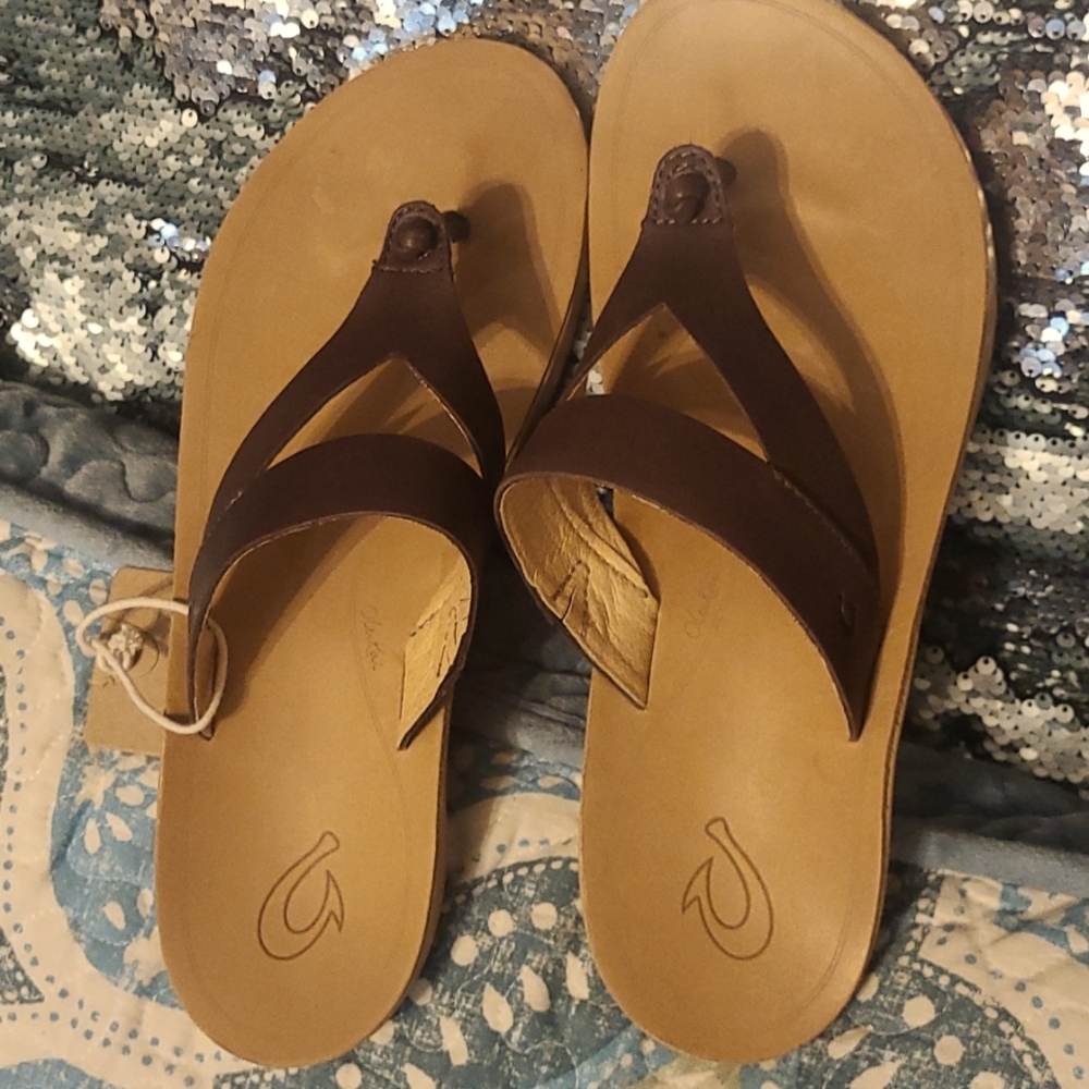Olukai flip flops